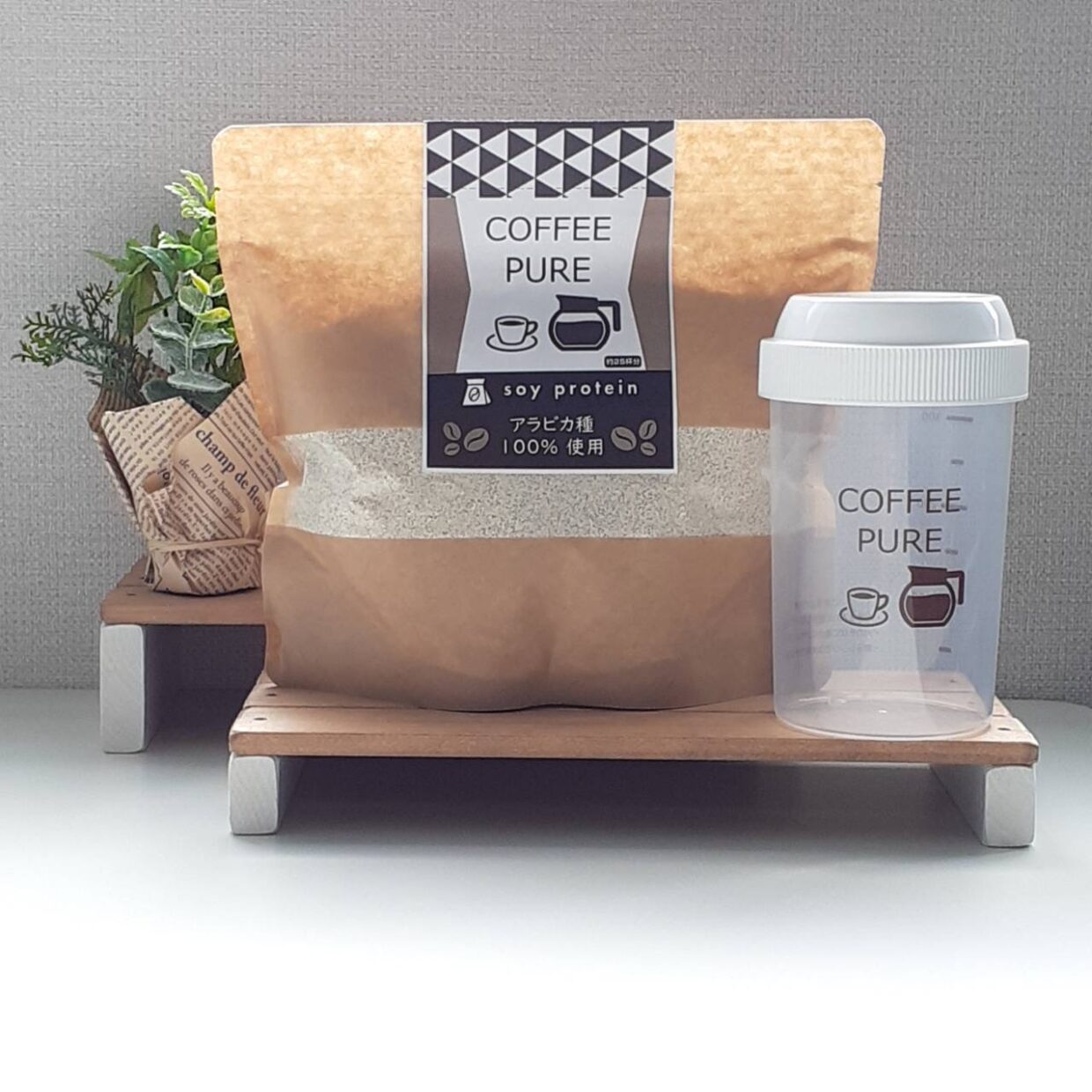 【MATCHAPURE】プロテイン■抹茶味orコーヒ味orきなこ■定期購入で初回シェーカ１個付き